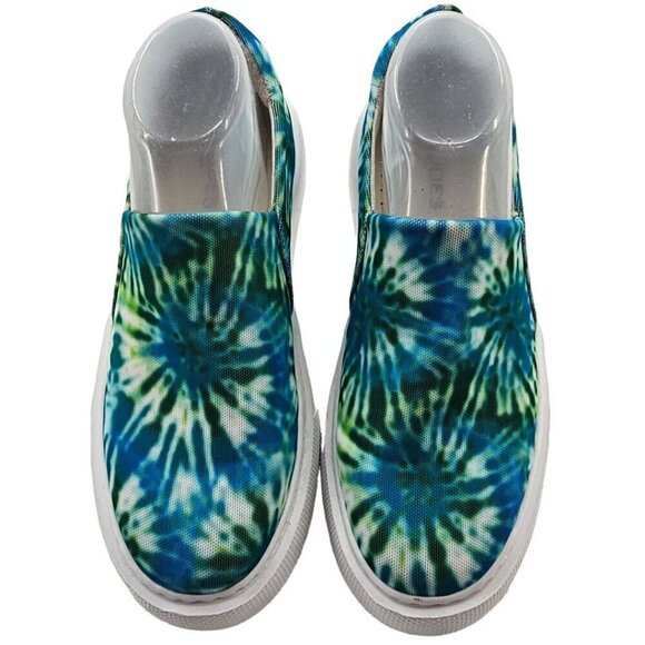 J/Slides Womens 8 Tie Dye Dusty Slip On Sneakers - Picture 6 of 9